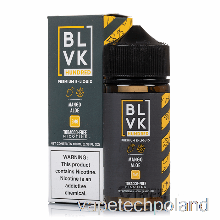 Vape Tech Polska Mango Aloes - Blvk - 100ml 6mg